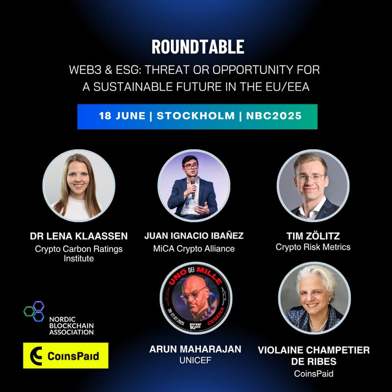 Cover Image for Web3 & ESG: Threat or Opportunity for a Sustainable Future in the EU/EEA
