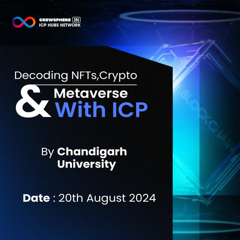 Cover Image for Decoding NFTs, Crypto and Metaverse with ICP
