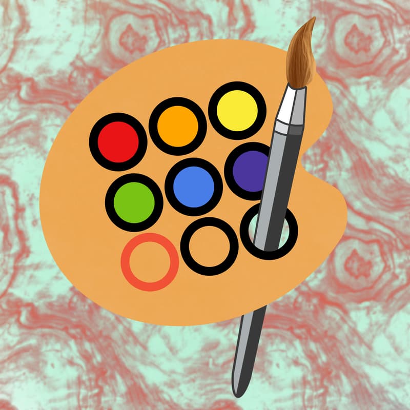 Cover Image for Beginner Watercolor Collaborative Painting