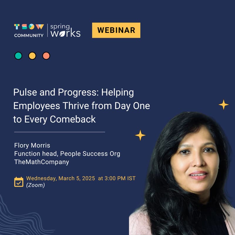 Cover Image for Pulse and Progress: Helping Employees Thrive from Day One to Every Comeback