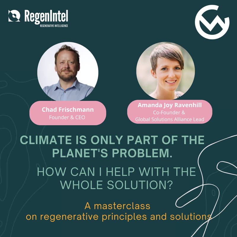 Cover Image for Climate is only part of the Planet's Problem, How can I help with the Whole solution?