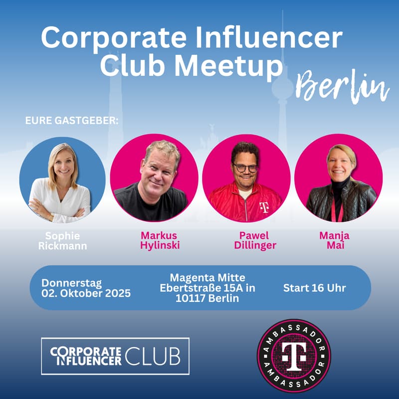 Cover Image for Corporate Influencer Club Meetup Berlin
