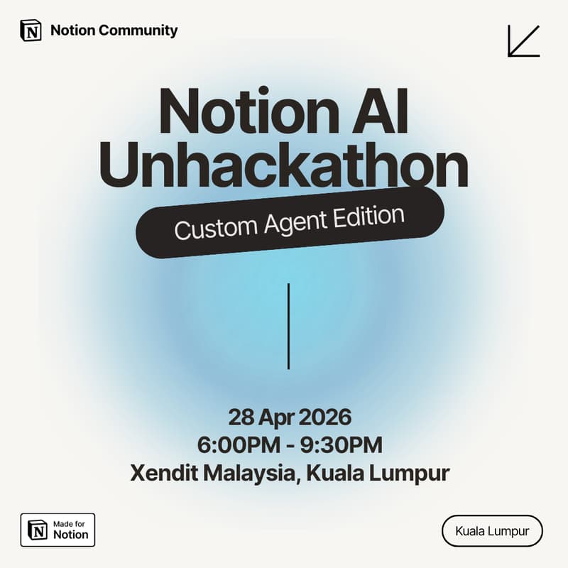 Cover Image for Notion AI Unhackathon