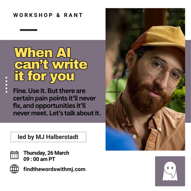 Cover Image for When AI Can't Write it For You