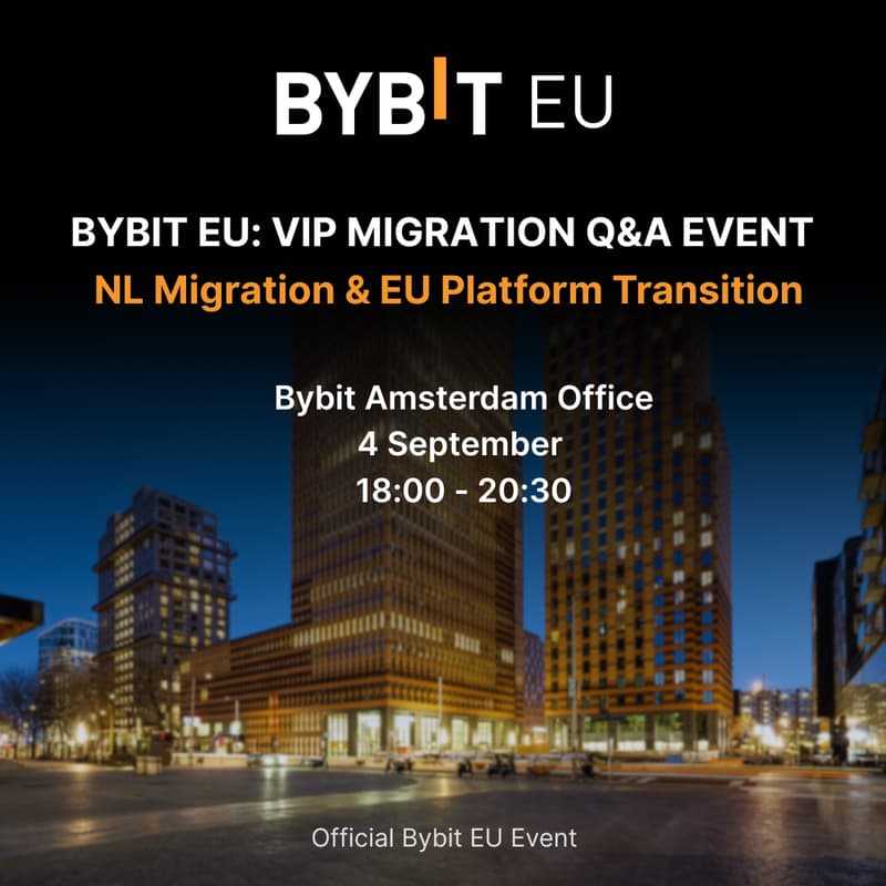 Cover Image for Bybit EU Presents: VIP Migration Q&A Event