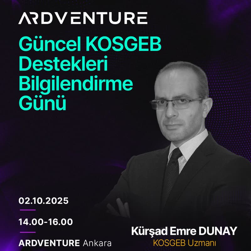 Cover Image for Güncel KOSGEB Destekleri Bilgilendirme Günü