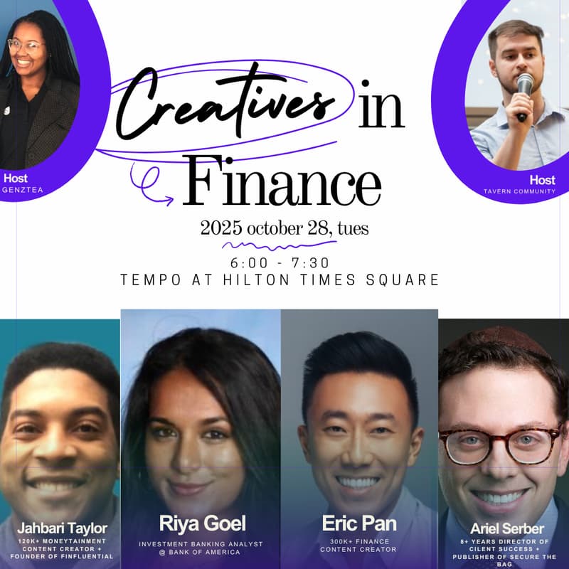 Cover Image for Creatives in Finance