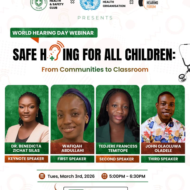 Cover Image for WORLD HEARING DAY WEBINAR