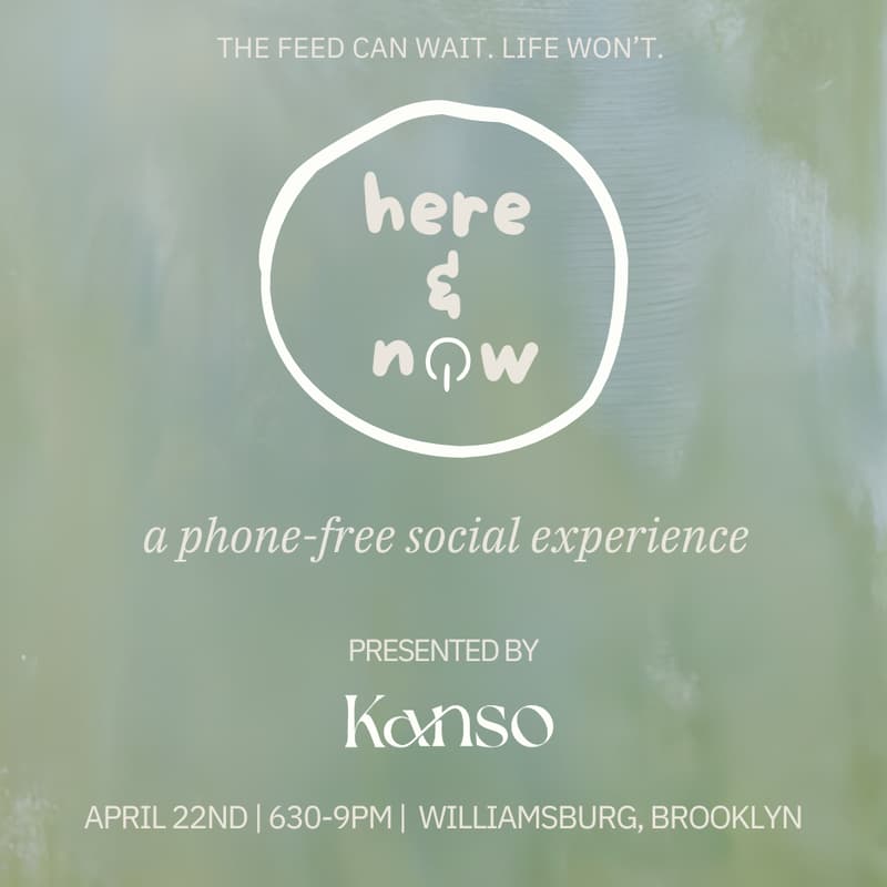 Cover Image for Here & Now: A Phone-Free Experience (Williamsburg)