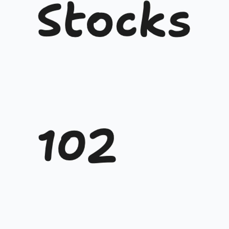 Cover Image for Stock Market 102