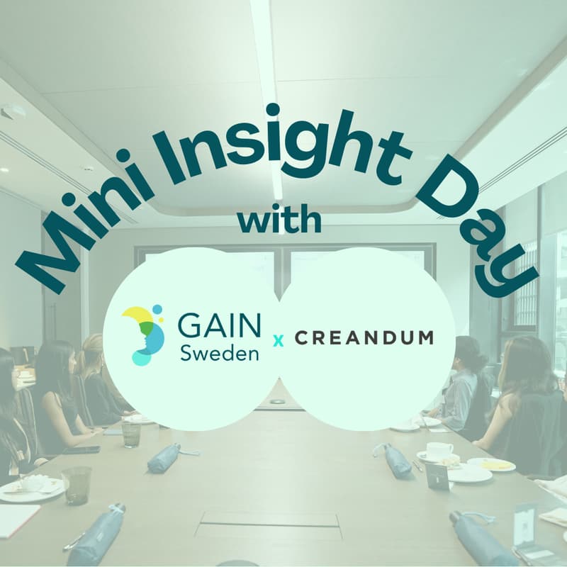 Cover Image for Mini Insight Day @Creandum