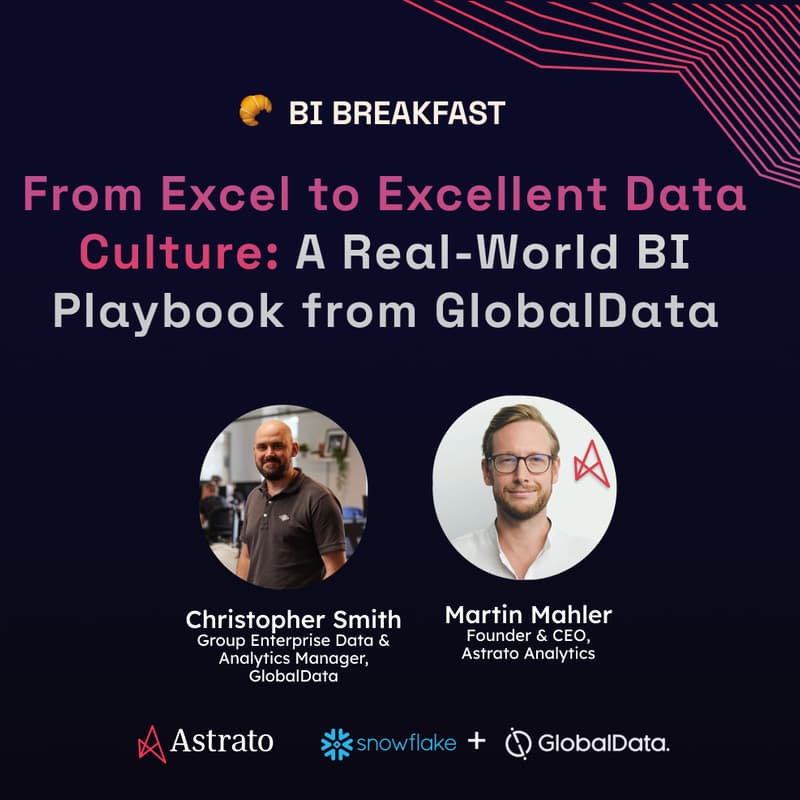 Cover Image for From Excel to Excellent Data Culture: A Real-World BI Playbook from GlobalData