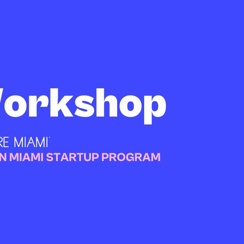 Cover Image for Built in Miami - Workshop