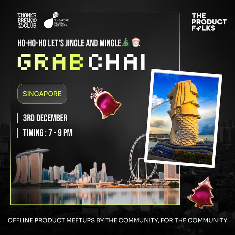 Cover Image for TPF Year-End GrabChai: Ho-Ho-Ho Let's Jingle and Mingle 🎅🏼🎄