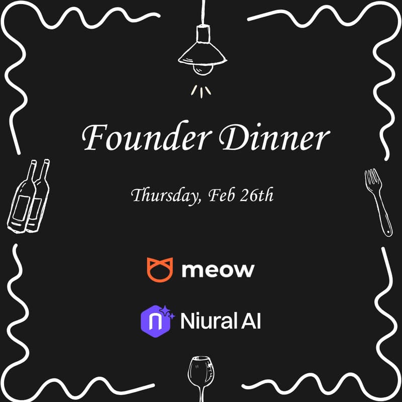Cover Image for Founder Dinner