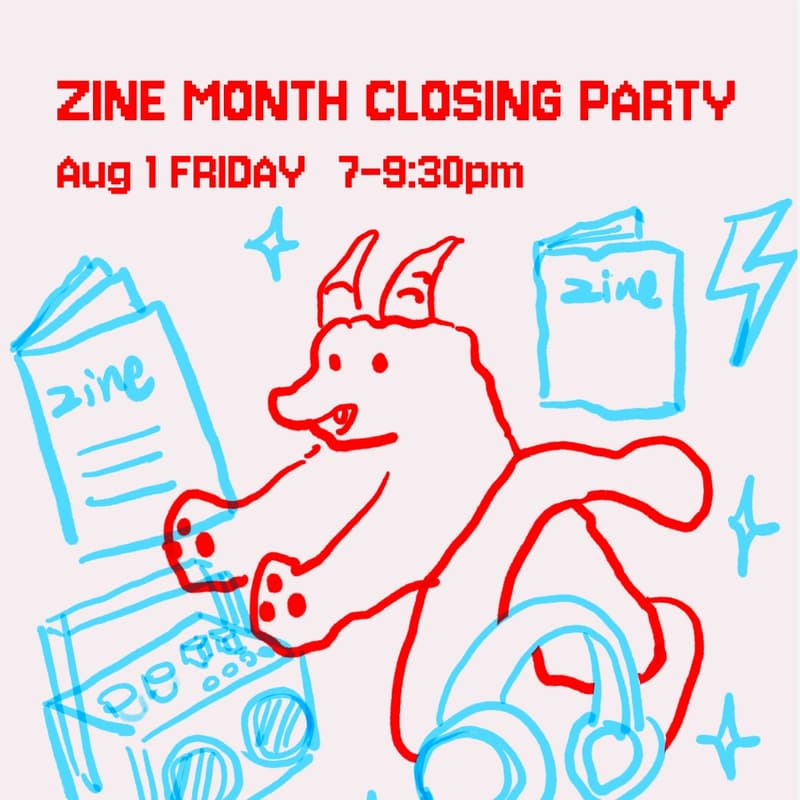 Cover Image for Zine month closing panel talk + shop revealing | 小志月收官座谈 + 此间商店小揭幕