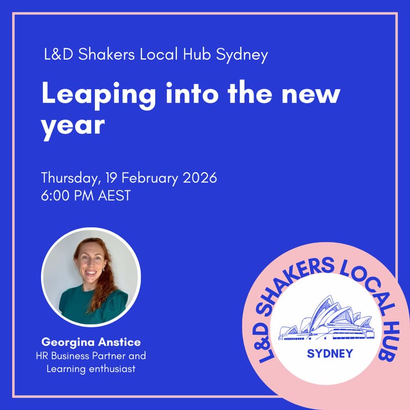 Cover Image for Local hub Sydney: L&D Shakers leaping into the new year