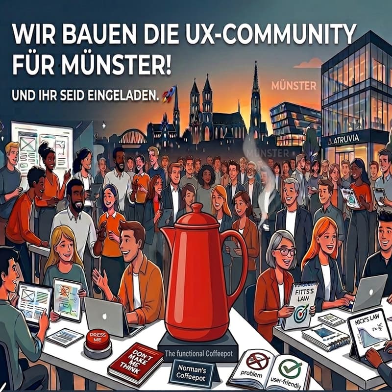 Titelbild für UXMS-Die User Experience Community in Münster