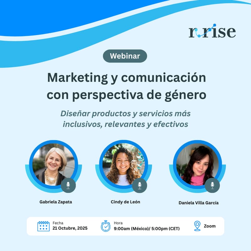 Cover Image for Webinar: Marketing y comunicación con perspectiva de género – diseñar productos y servicios más inclusivos, relevantes y efectivos