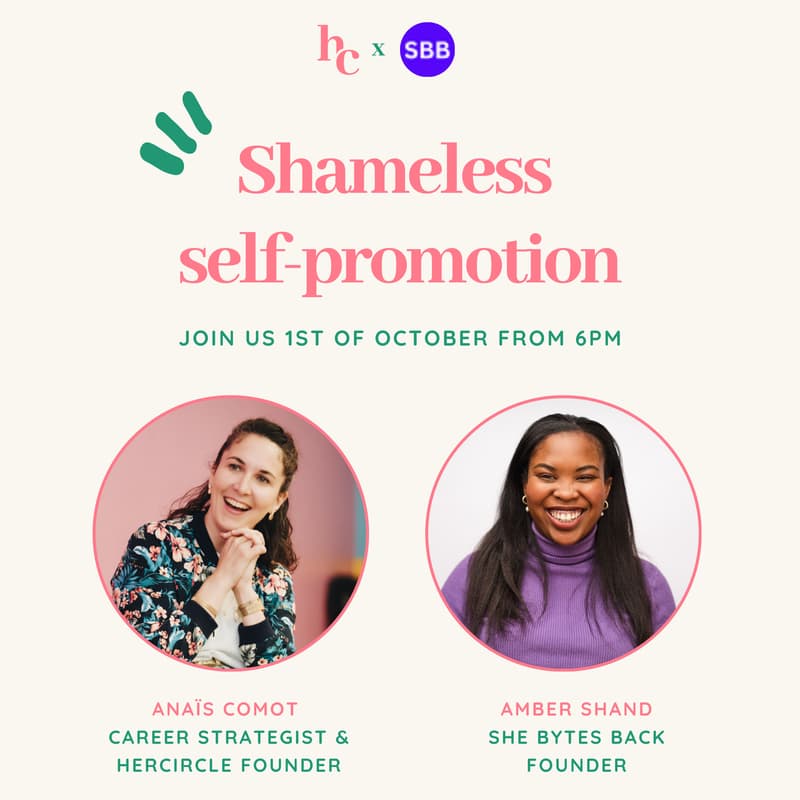 Cover Image for HerCircle x She Bytes Back presents: Shameless self-promotion