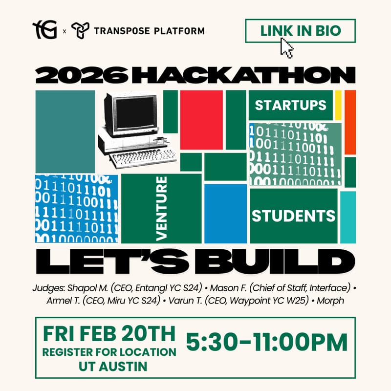 Cover Image for Texas Venture Group × c0mpiled Hackathon