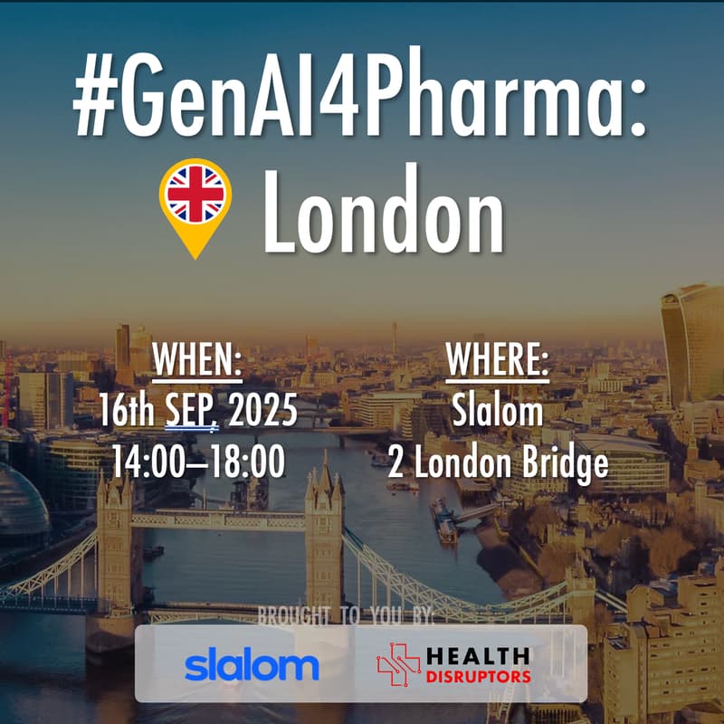 Cover Image for #GenAI4Pharma: London