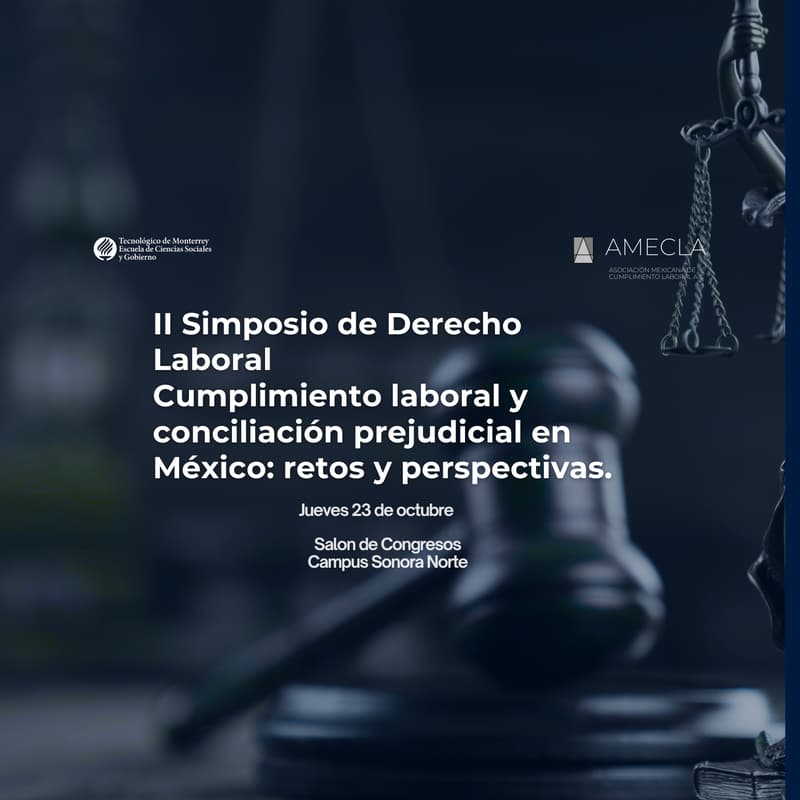 Cover Image for II Simposio de Derecho Laboral Cumplimiento laboral y conciliación prejudicial en México: retos y perspectivas.