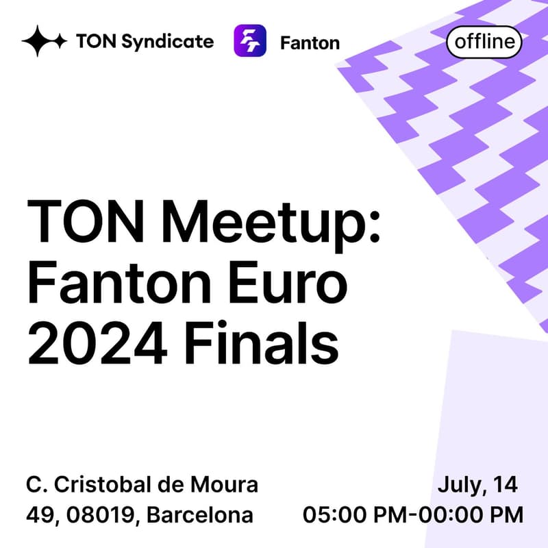Cover Image for TON Meetup: Fanton Euro 2024 Finals
