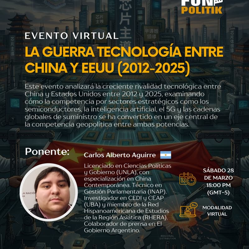 Foto de portada de La guerra tecnología entre China y EEUU (2012-2025)