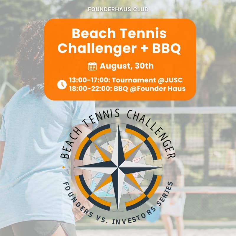 Cover Image for Beach Tennis Challenger + BBQ - Investor Week Closing