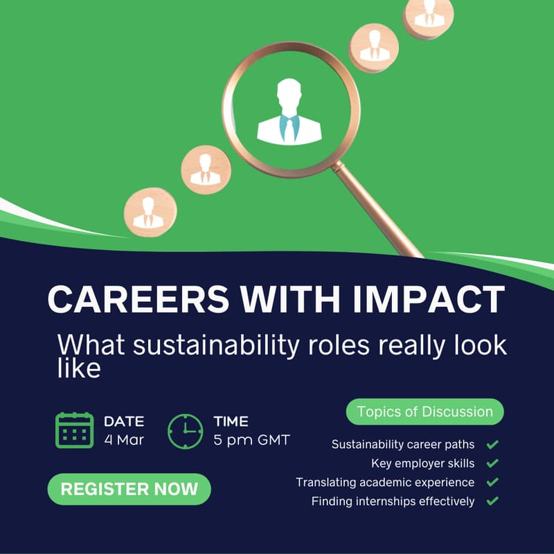 Cover Image for Careers with Impact: What Sustainability Roles Really Look Like