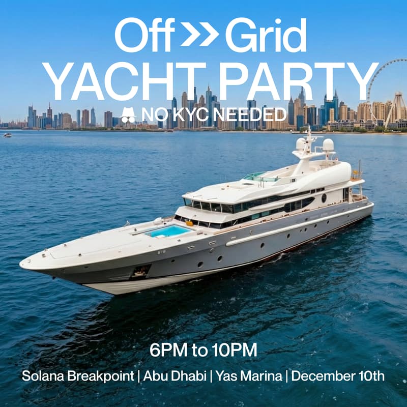 Cover Image for OffGrid Privacy Yacht Party