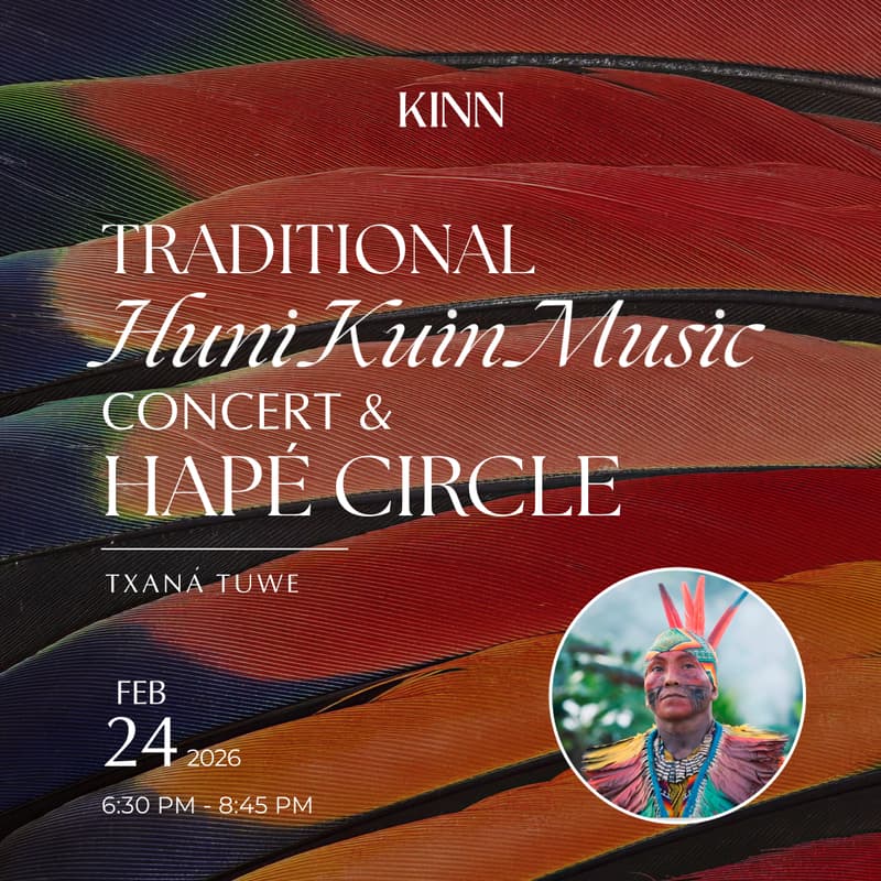 Cover Image for Traditional Huni Kuin Music Concert & Hapé Circle