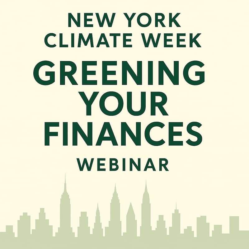 Cover Image for Greening Your Finances