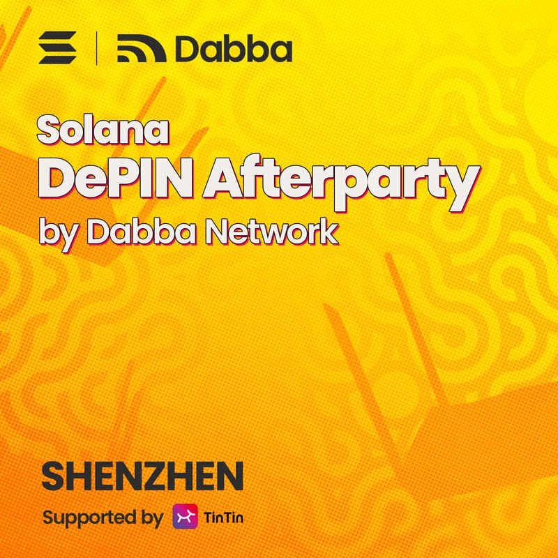 Solana DePIN mixer by Dabba Network 的封面图片