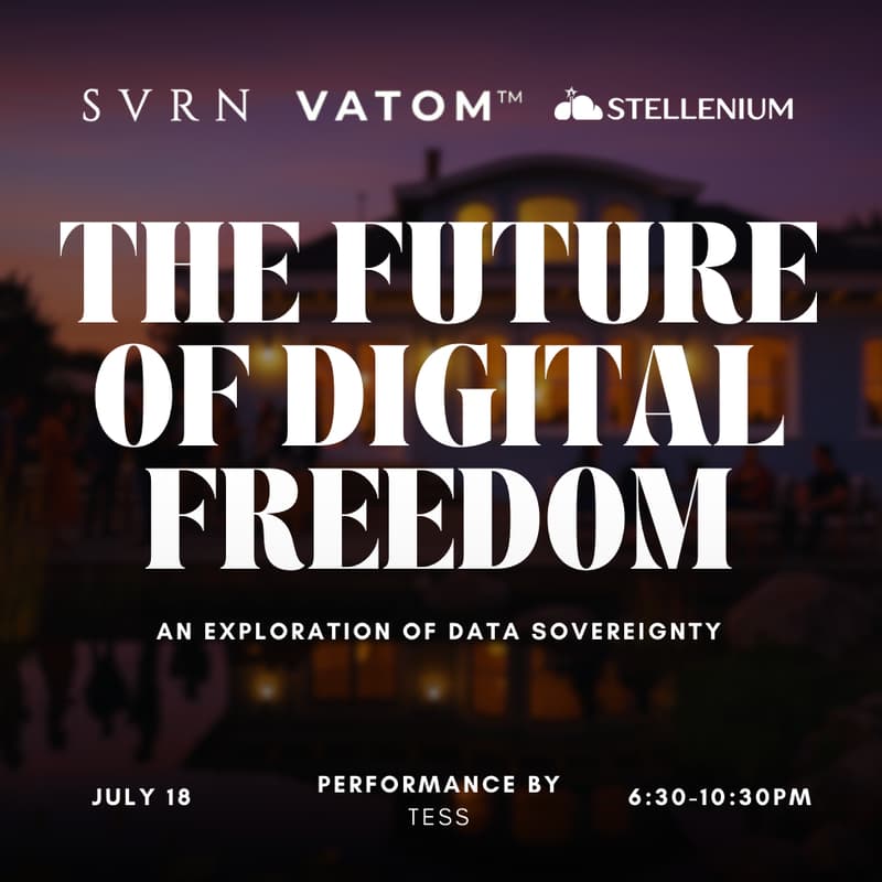 Cover Image for SVRN x Vatom: The Future of Digital Freedom