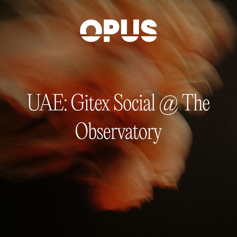 Cover Image for UAE: Gitex Social @ The Observatory