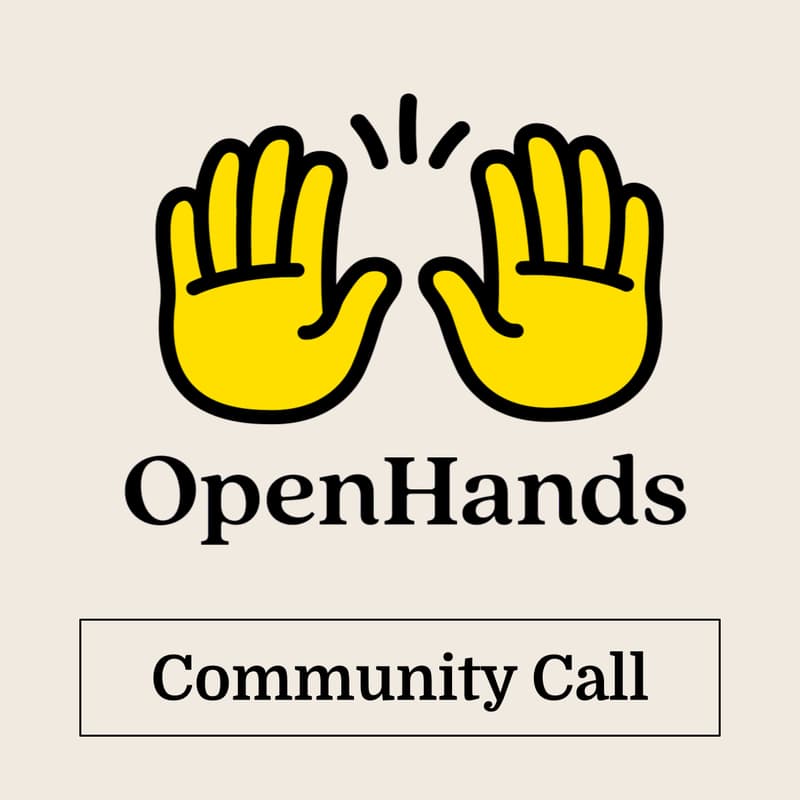 Cover Image for OpenHands Community Call - Nov 13th