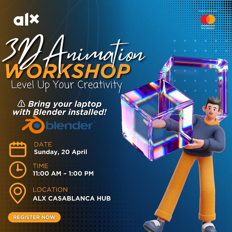 Cover Image for 3D Animation Workshop