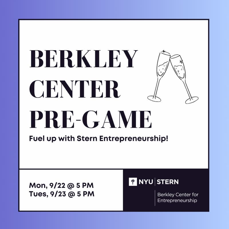 Cover Image for The Berkley Center Pre-Game (Tue/Thur Block)