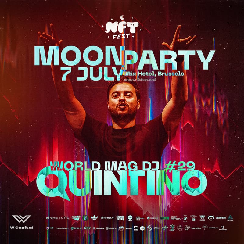 Cover Image for MOON PARTY with DJ QUINTINO