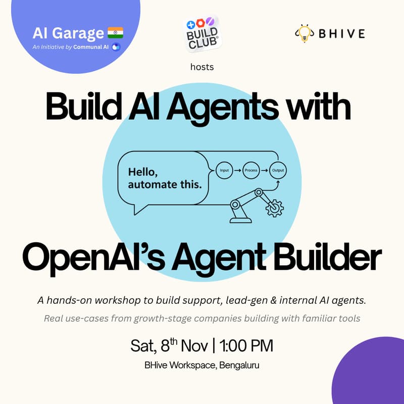 Cover Image for Build AI Agents with OpenAI’s Agent Builder | For Growth Startups & Their Teams