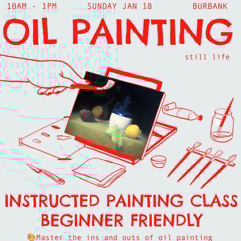 Cover Image for Oil Painting Class - Still Life