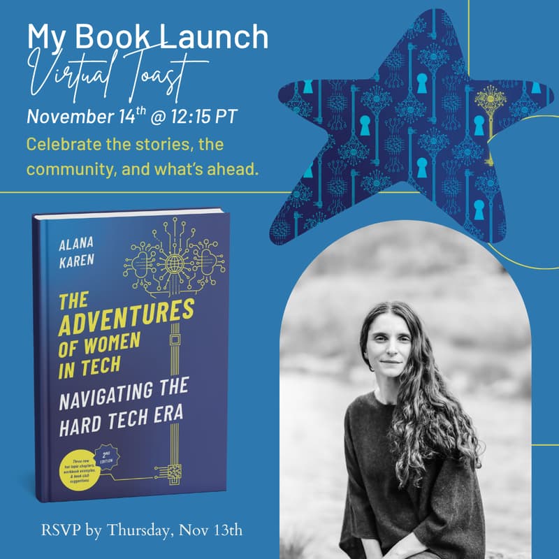 Cover Image for Virtual Launch Toast for Alana's Book