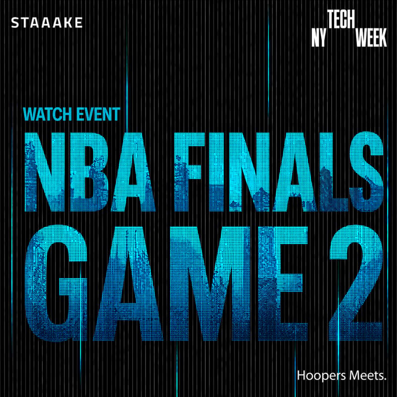 Cover Image for Watch Event NBA Finals Game 2 - #NYTechWeek — Reverse Network Meet