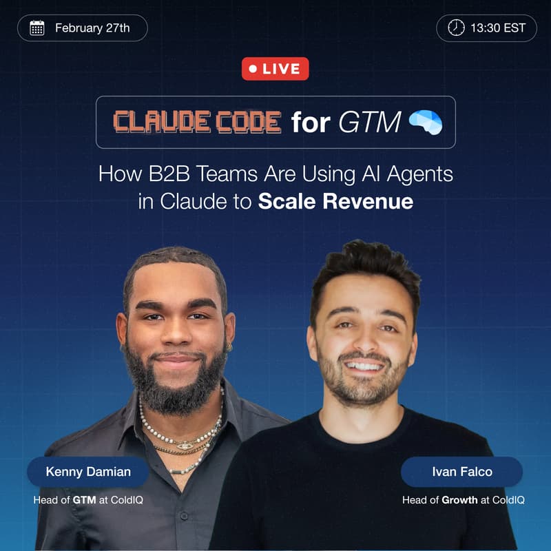 Cover Image for Claude Code for GTM: How B2B Teams Are Using AI Agents in Claude to Scale Revenue