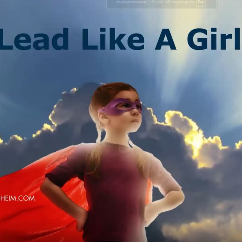 Cover Image for Lead Like a GIRL (for men and women)...seminar led by former P&G CMO, Dalia Feldheim