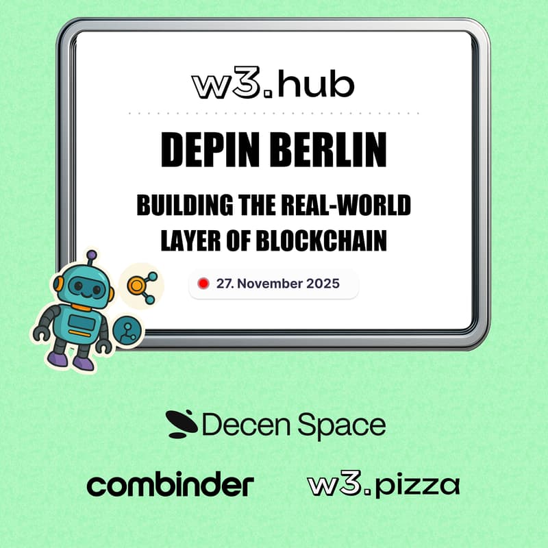 Cover Image for DePIN Berlin – Building the Real-World Layer of Blockchain