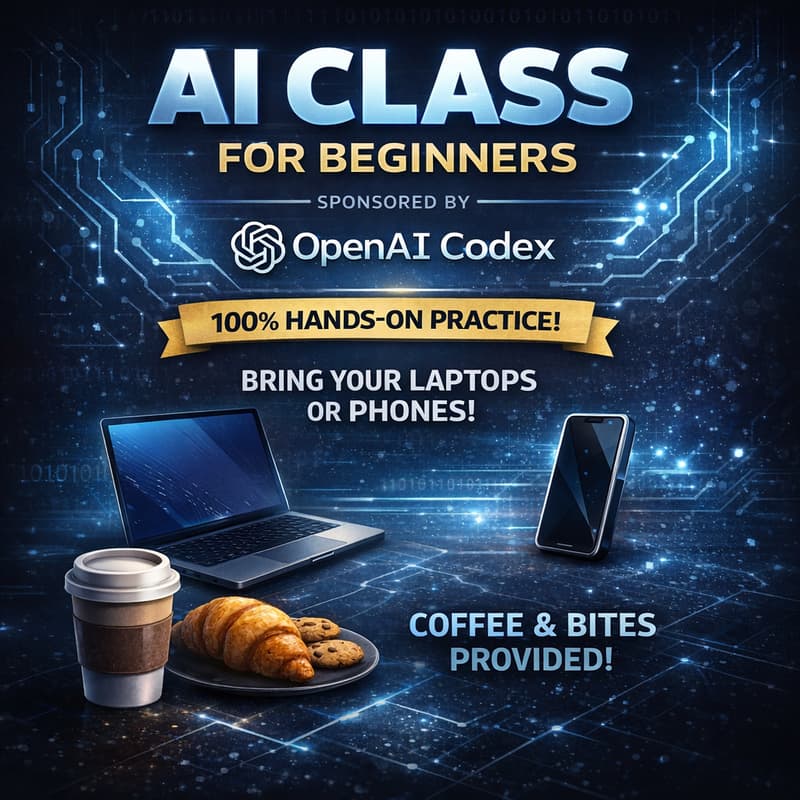 Cover Image for AI Intro Workshop for Complete Beginners