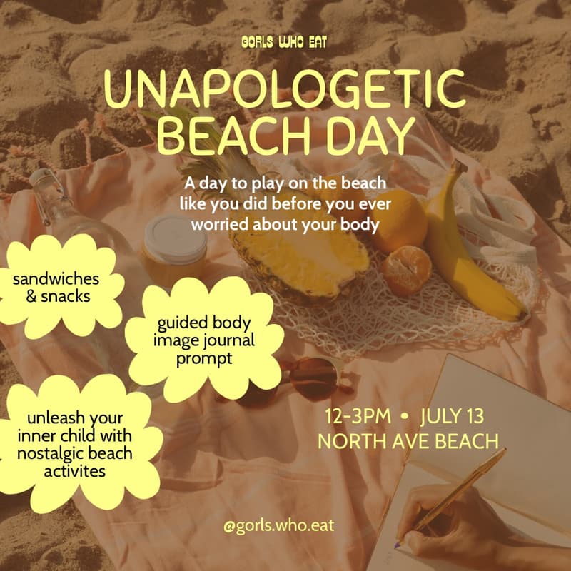 Cover Image for Gorls Who Eat Unapologetic Beach Day